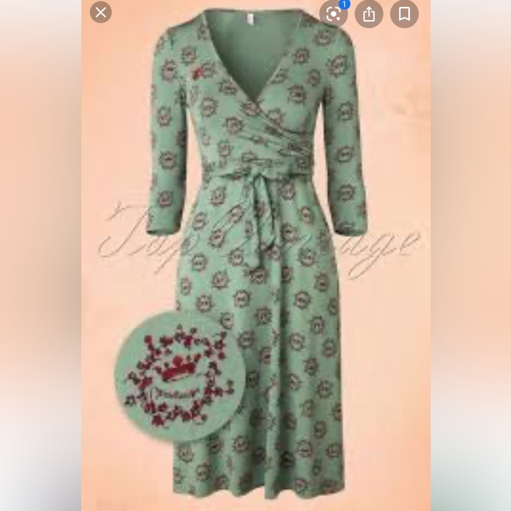 Vintage Blutsgeschwister Dress Medium